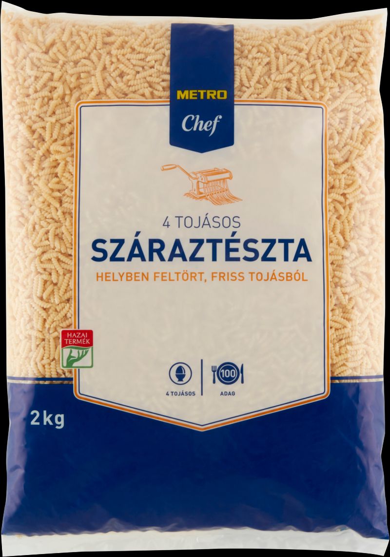 MetroChef Szarvacska 4 tojásos, ömlesztett 5kg